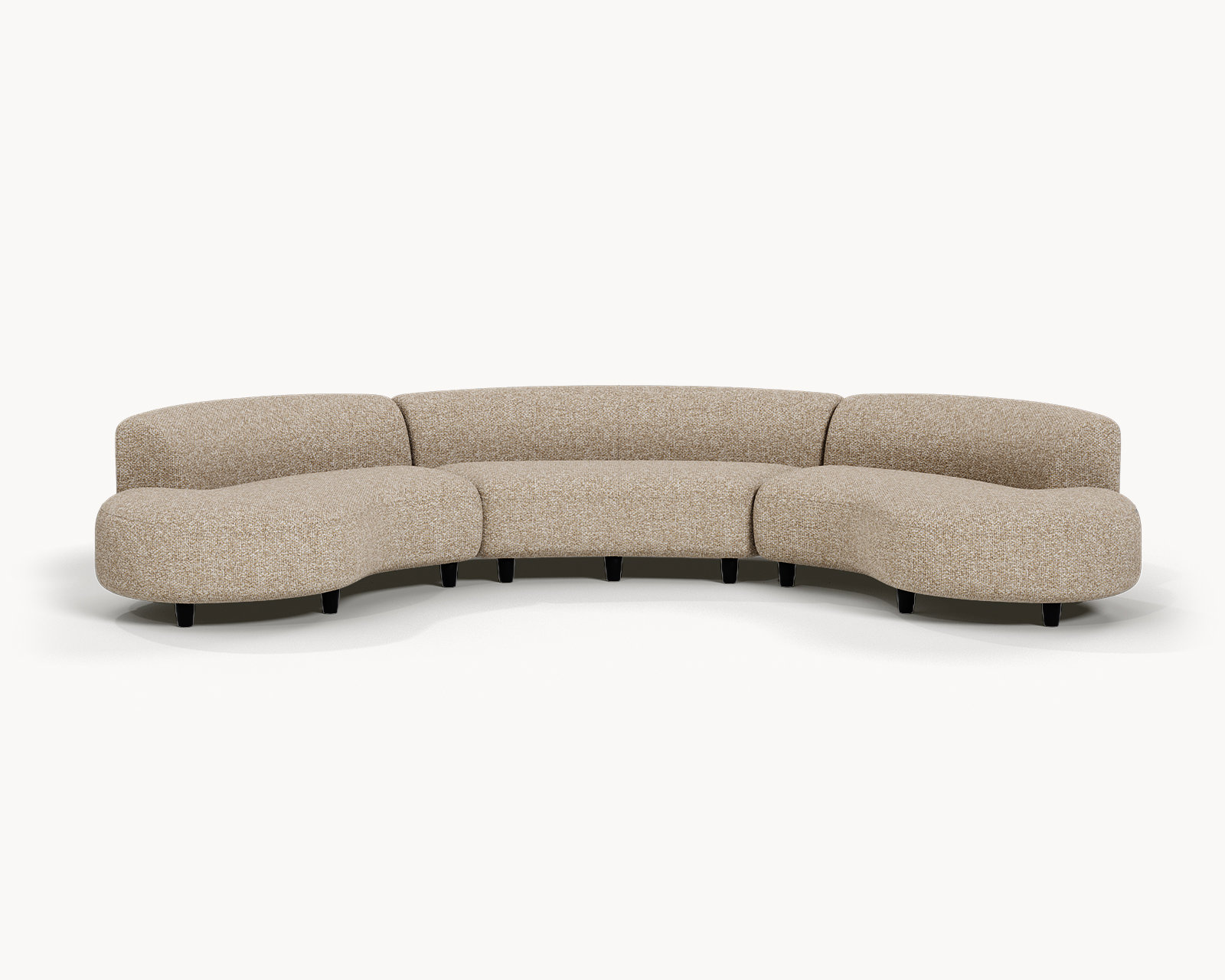 Rosali_2x longchair + Trapeze_Cayenne-Beige