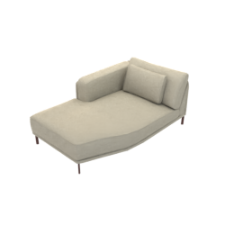 Stresa_LongChair Trapeze XL arm L
