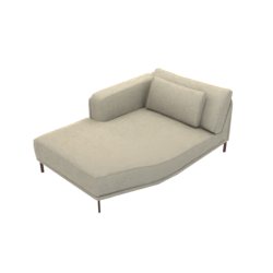Stresa_LongChair Trapeze XXL arm L