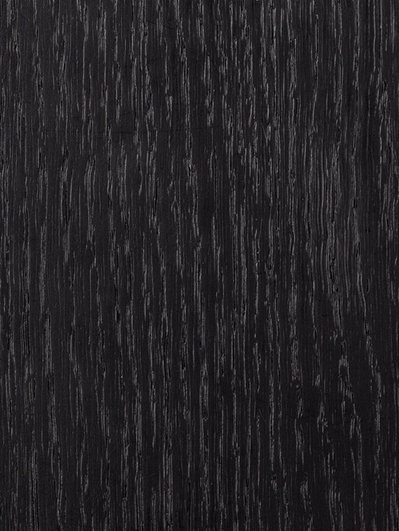 Deep black kleur eikenhout Table du Sud