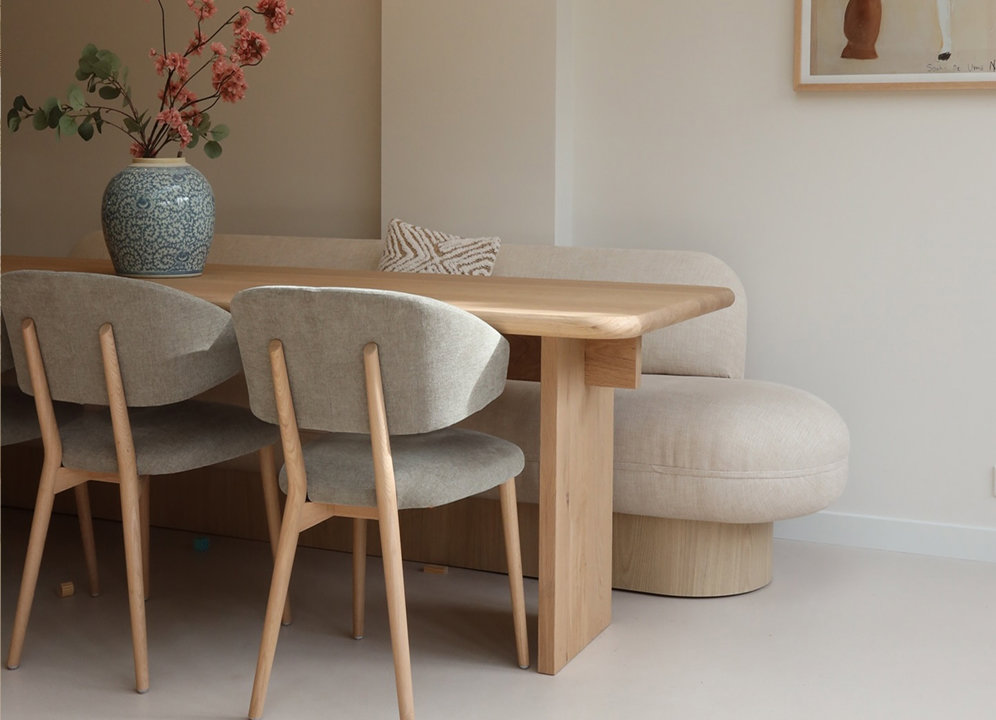 Eetkamerset van Table du Sud voor het interieur van interieurvanmies