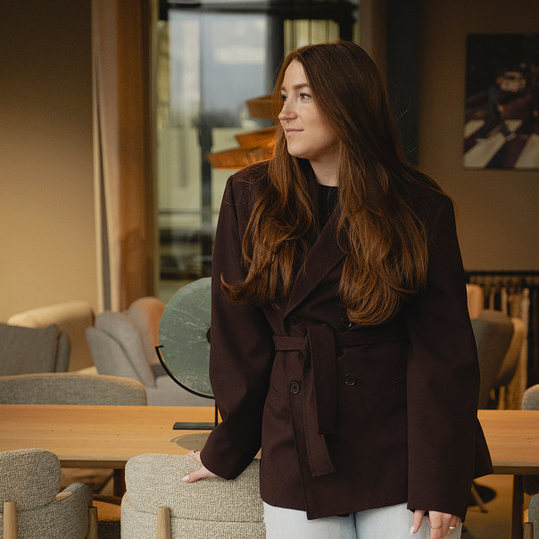 Interieurstylist in onze woonwinkel in Heeze, dat is Sanne