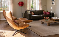 Leren bank - woonkamer