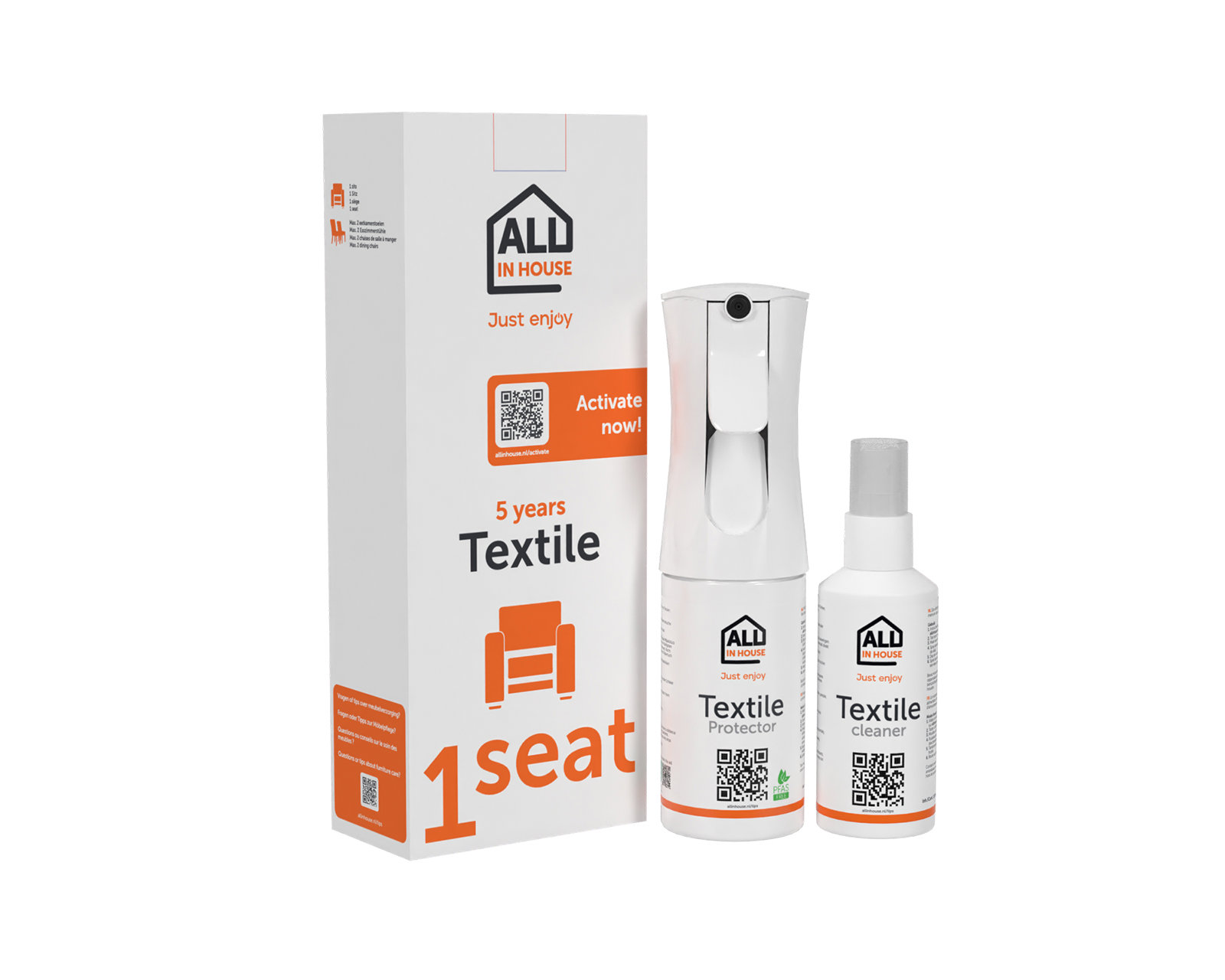 All-in-House-5-years-textile-1-seat