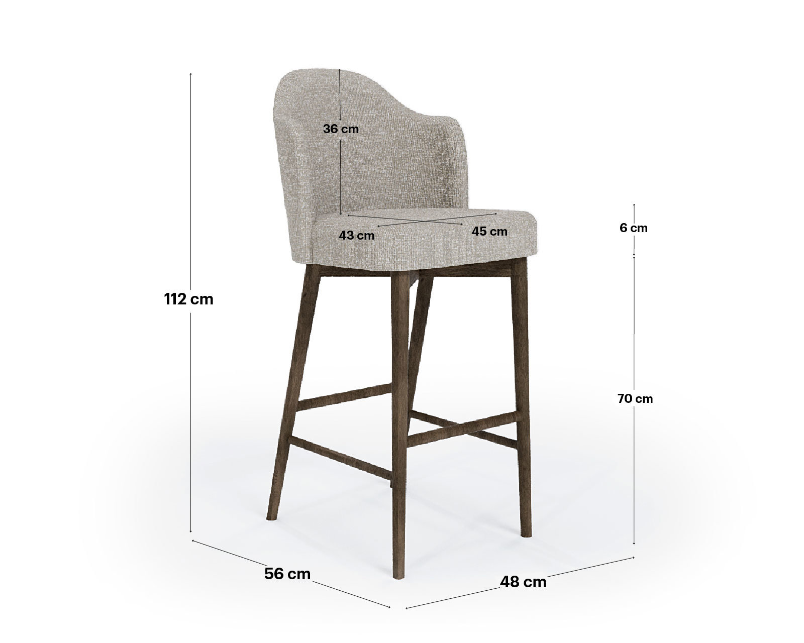 Afmetingen_Table du Select_barkruk
