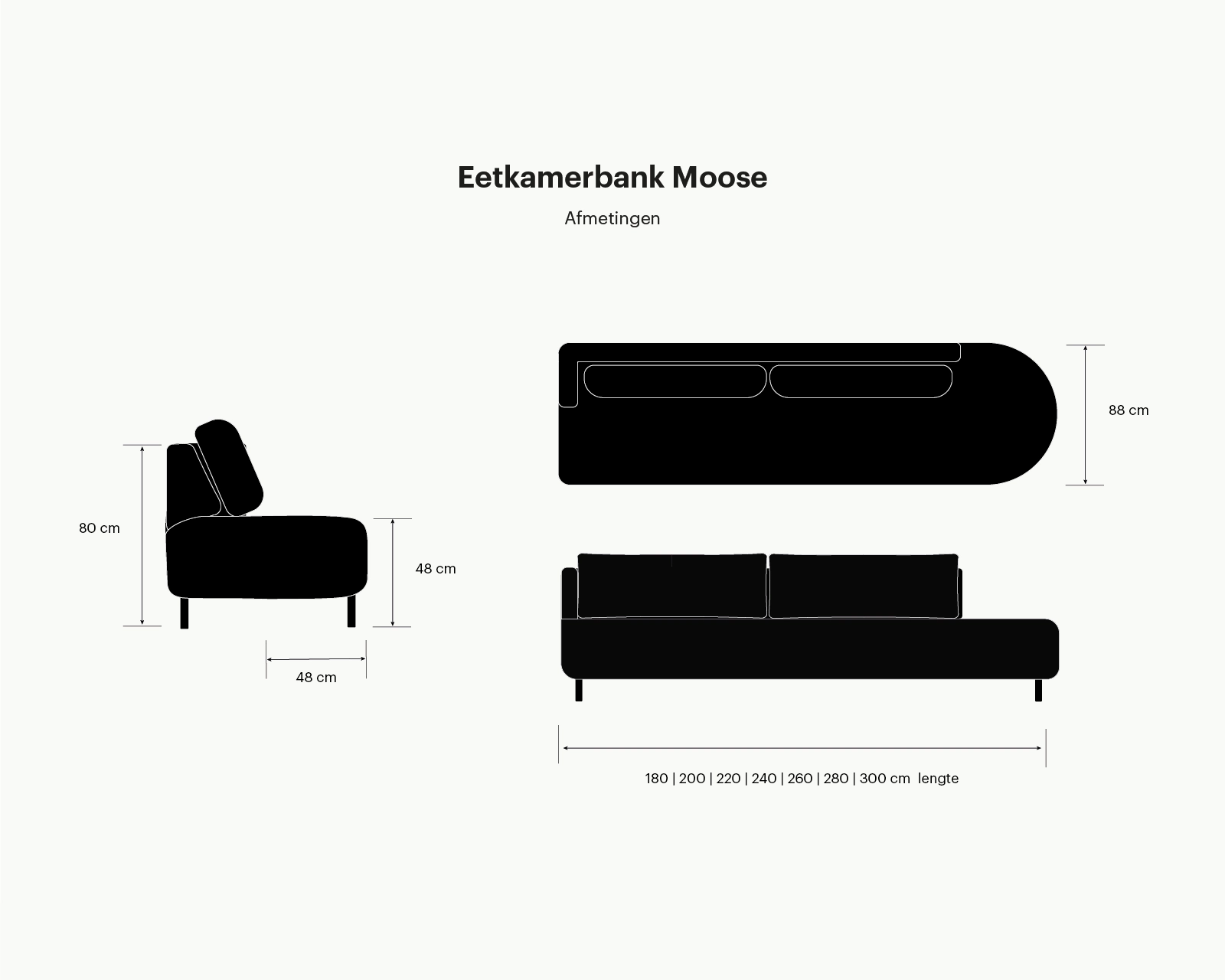 Eetkamerbank_moose