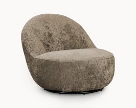 Rosa-draaifauteuil