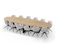 Vergadertafel_Deens_W-Poot_Stoelen